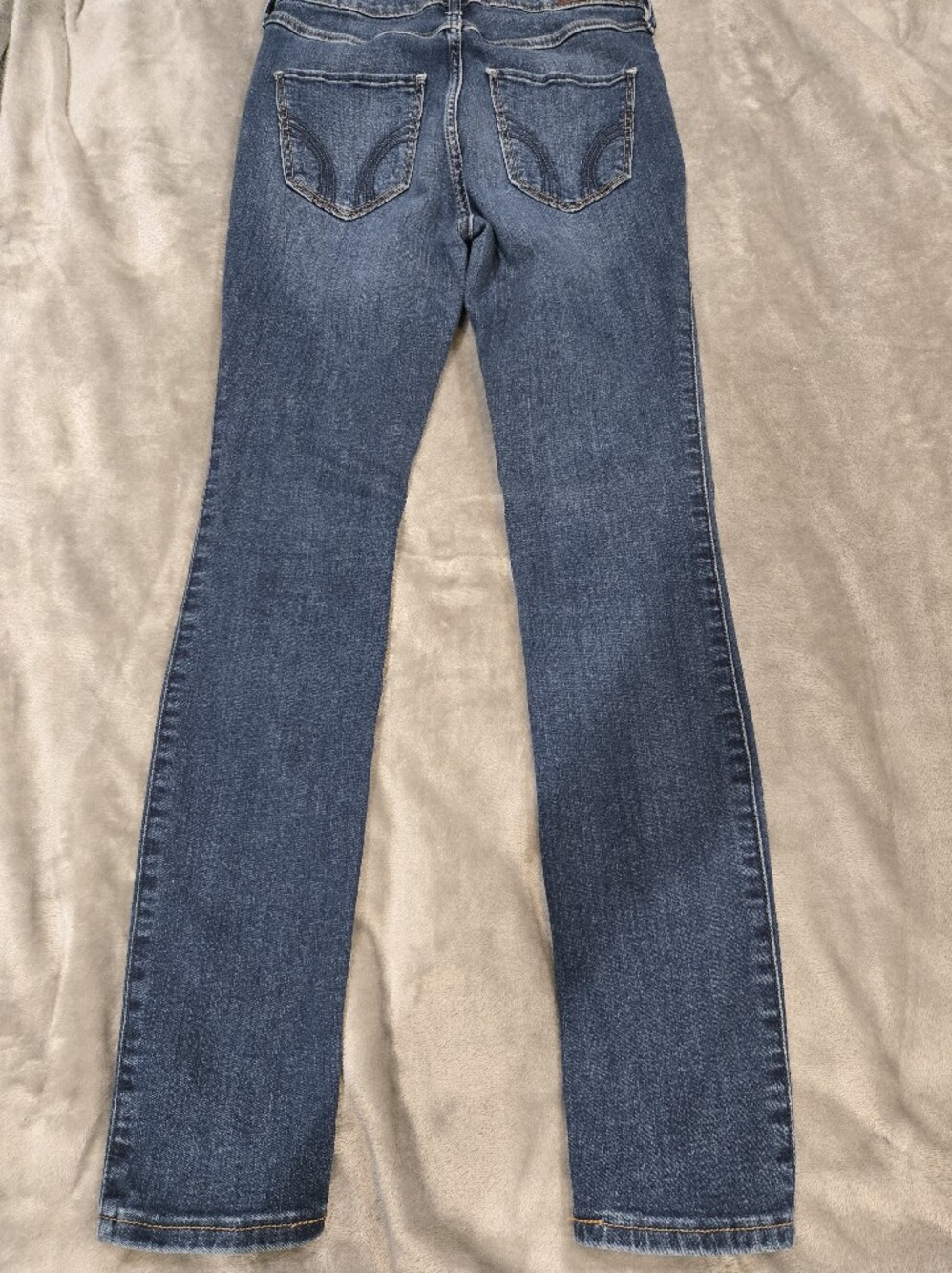 Hollister Women's Skinny Jeans - Denim Blue